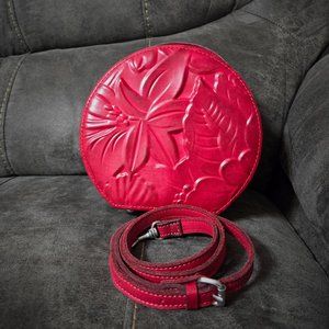 Patricia Nash Allier Hat Box Floral Deboss